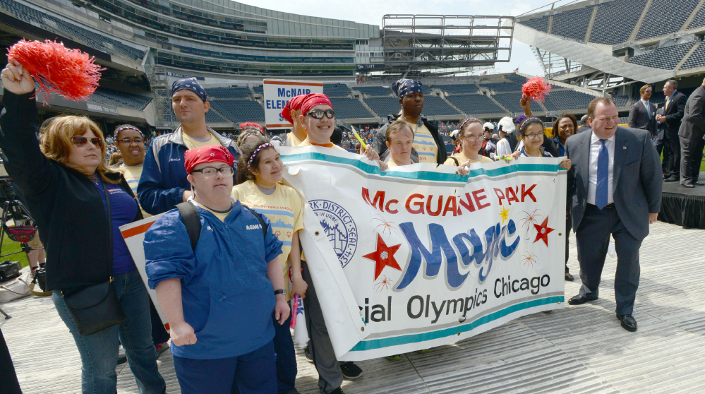 Spring Games Get a Big Kick Off Special Olympics Chicago